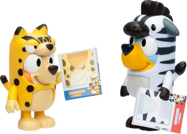 TMT BLUey fig.Stroje zwierzat 2pak BLU17649 17648