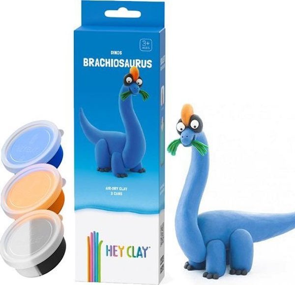 Tm Toys Πλαστελίνη Hey Clay Βραχιόσαυρος