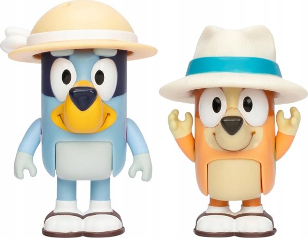 TMT BLUey figurki Wakacje 2pak BLU17651 17648