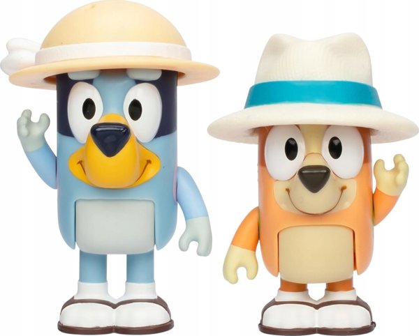 TMT BLUey figurki Wakacje 2pak BLU17651 17648