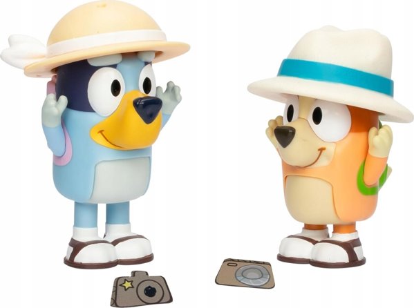 TMT BLUey figurki Wakacje 2pak BLU17651 17648