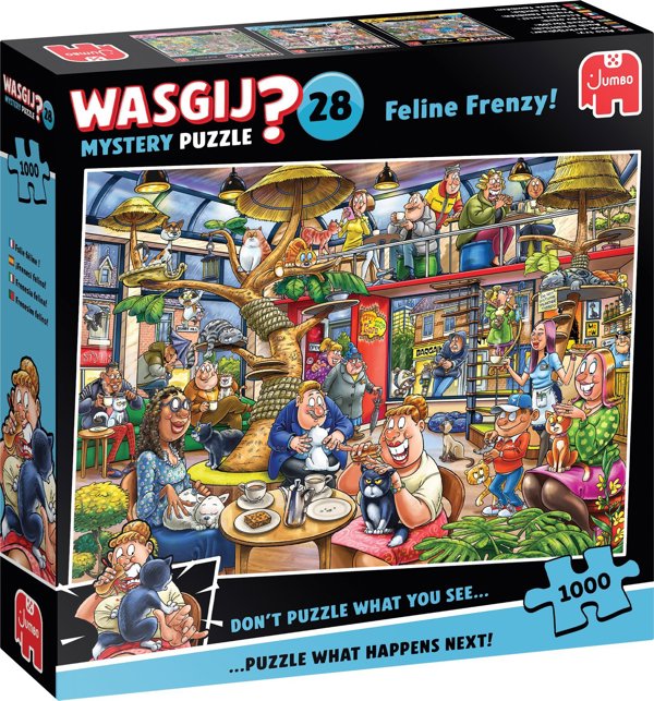 TMT Puzzle 1000 κομμάτια Wasgij Mystery Koci obled 02859
