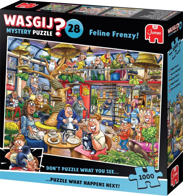 TMT Puzzle 1000 κομμάτια Wasgij Mystery Koci obled 02859