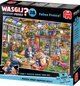 TMT Puzzle 1000 κομμάτια Wasgij Mystery Koci obled 02859