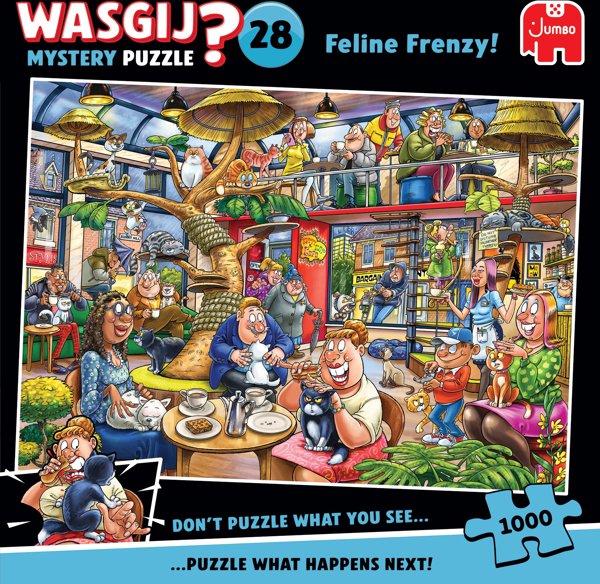 TMT Puzzle 1000 κομμάτια Wasgij Mystery Koci obled 02859