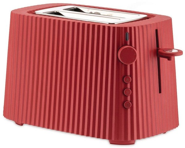 Toaster Alessi Plisse Red
