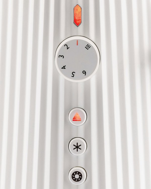 Toaster Alessi Plisse Red