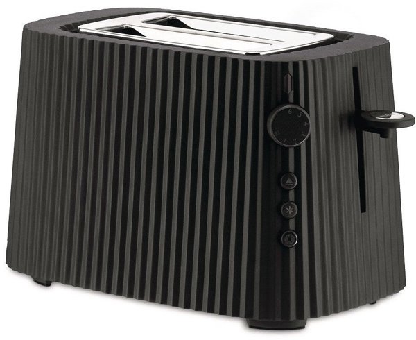 Toaster Alessi Plisse Red