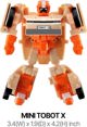 Φιγούρα μετασχηματισμού TOBOT Tobot X Mini, 11 εκ.
