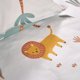 Σεντόνι για παιδιά zoo SAFARI 100% βαμβάκι, 140 x 200 cm