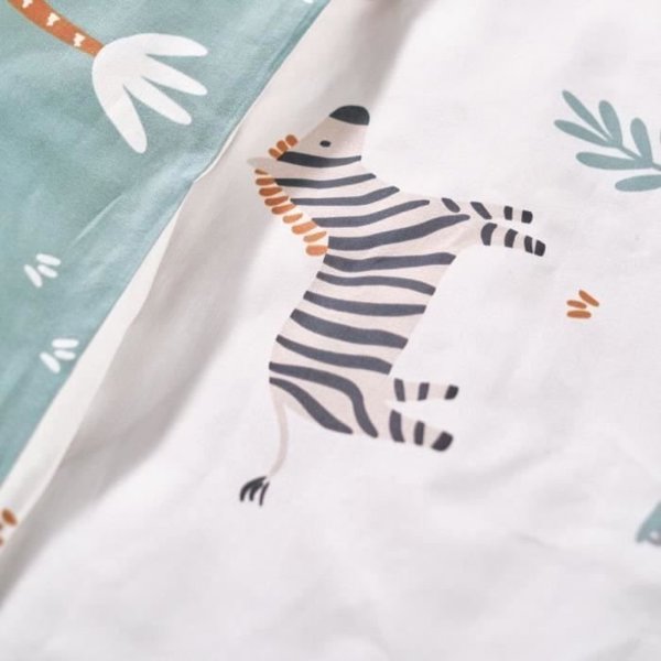 Σεντόνι για παιδιά zoo SAFARI 100% βαμβάκι, 140 x 200 cm