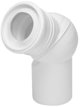Tycner Γωνία Τουαλέτας 671 Ρυθμιζόμενη 110mm Λευκή