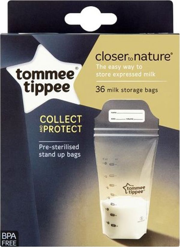 Tommee Tippee Tommee Tippee σακούλες αποθήκευσης γάλακτος Closer to Nature, 42302241