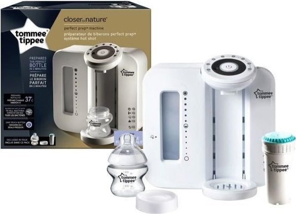 Tommee Tippee TOMMEE TIPPEE Perfect Prep - θερμαντήρας μπιμπερό - νέα λειτουργία hot shot - λευκό