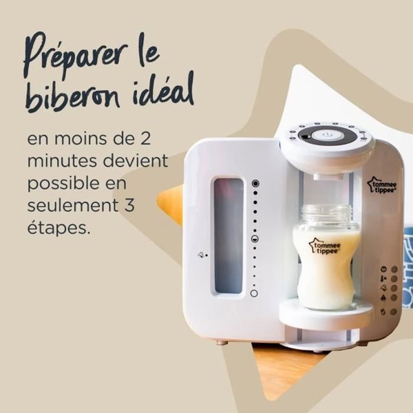 Tommee Tippee TOMMEE TIPPEE Perfect Prep - θερμαντήρας μπιμπερό - νέα λειτουργία hot shot - λευκό