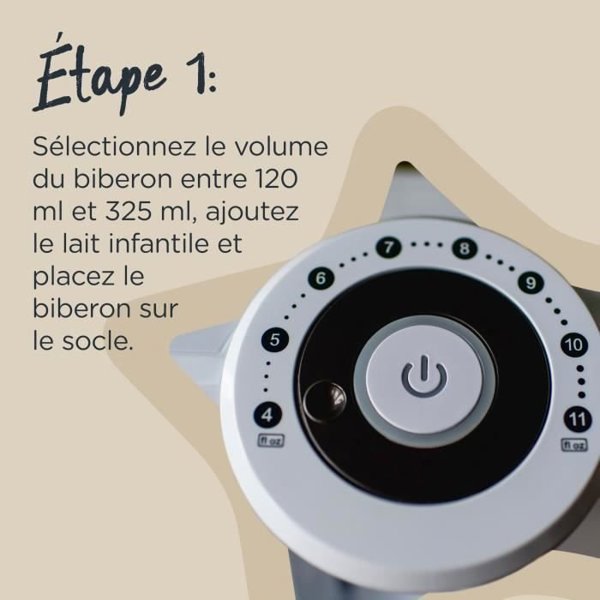 Tommee Tippee TOMMEE TIPPEE Perfect Prep - θερμαντήρας μπιμπερό - νέα λειτουργία hot shot - λευκό