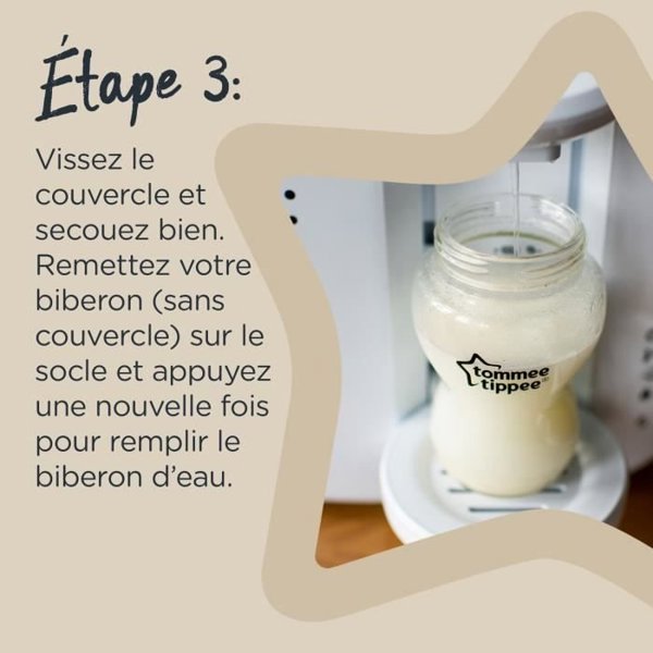 Tommee Tippee TOMMEE TIPPEE Perfect Prep - θερμαντήρας μπιμπερό - νέα λειτουργία hot shot - λευκό
