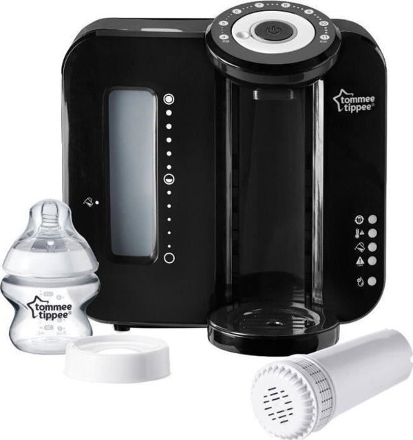 Tommee Tippee TOMMEE TIPPEE Perfect Prep - θερμαντήρας μπιμπερό - νέα λειτουργία hot shot - μαύρο