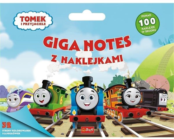 Tomek και οι Φίλοι. Μεγάλο σημειωματάριο με αυτοκόλλητα
