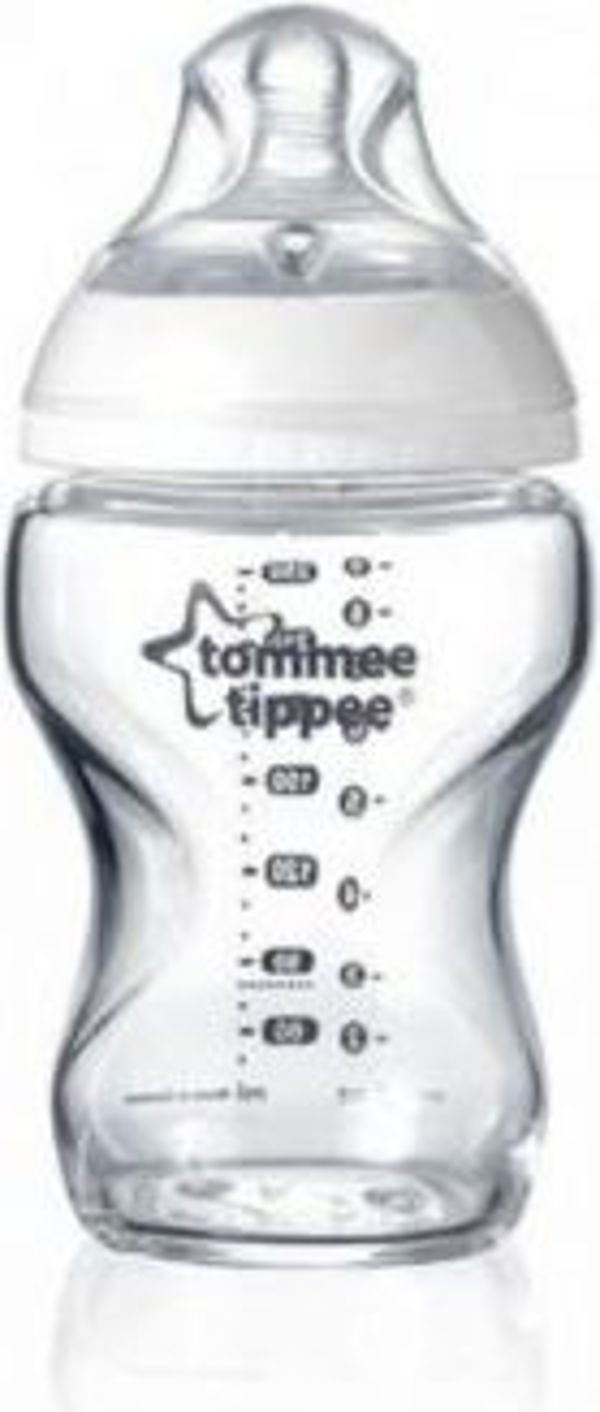 Tommee Tippee ΓΥΑΛΙΝΟ ΜΠΟΥΚΑΛΙ 250ML (TT0346)