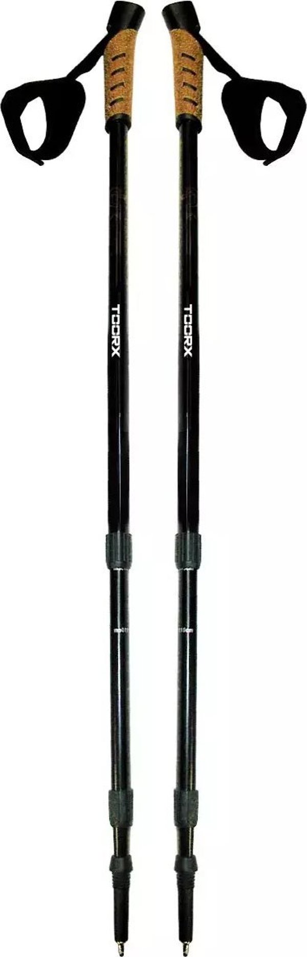 Μπαστούνια Nordic Walking Toorx TOORX Τηλεσκοπικά AHF-084 65-135cm