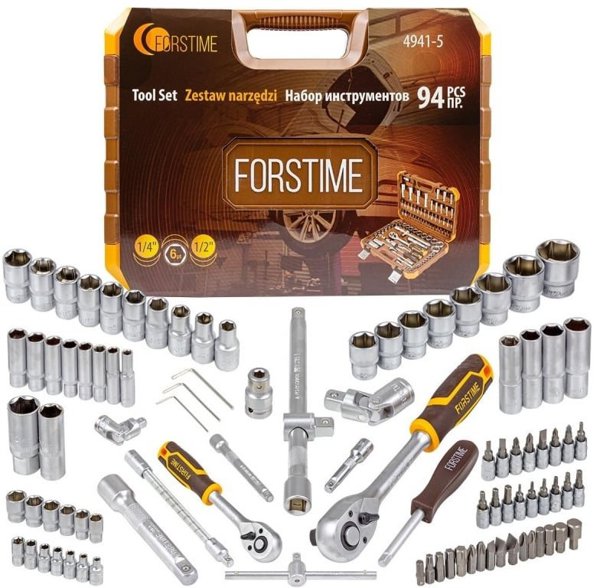 Σετ εργαλείων Forstime 94 τεμάχια 4941-5