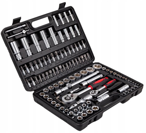 Σετ εργαλείων, κλειδιά torx bits MASTIFF 108 τεμ., MFSC108 KLU17