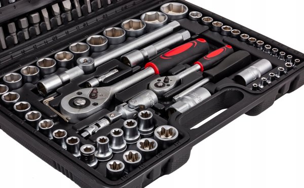 Σετ εργαλείων, κλειδιά torx bits MASTIFF 108 τεμ., MFSC108 KLU17