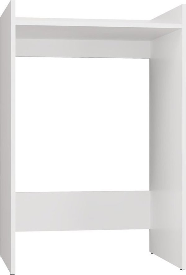 Topeshop Pola Ντουλάπι Μπάνιου για Πλυντήριο, 64x50x98 cm, Λευκό