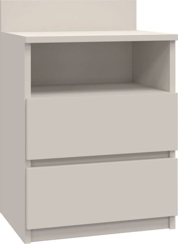 Κομοδίνο Topeshop, 2 συρτάρια, Malwa, 40x32x59 cm, κασμίρ
