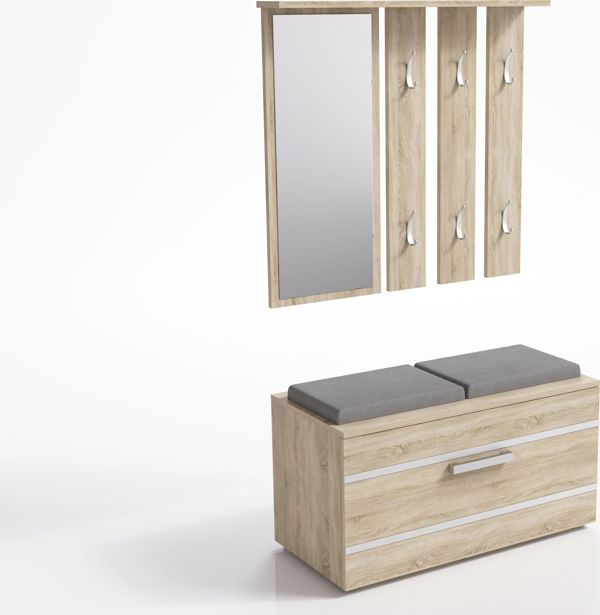 Topeshop ΝΤΟΥΛΑΠΑ OPAL II ΚΡΕΜΑΣΤΡΑ ΚΑΘΡΕΦΤΗΣ ΝΤΟΥΛΑΠΙ ΠΑΠΟΥΤΣΙΩΝ / SONOMA