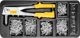 Topex Nitownica z nitami 6szt. (79R518)