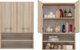 Topeshop ΚΡΕΜΑΣΤΟ ΝΤΟΥΛΑΠΙ ΜΠΑΝΙΟΥ POLA MINI DK - ΔΡΥΣ SONOMA
