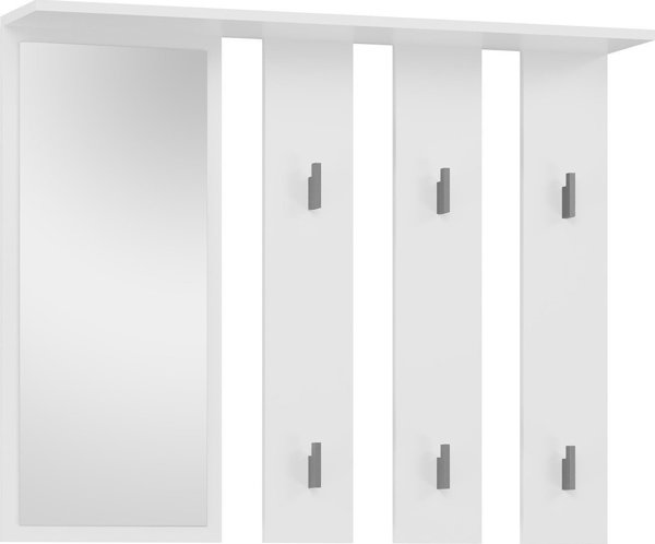 Topeshop ΚΡΕΜΑΣΤΡΑ ΡΟΥΧΩΝ ΚΑΘΡΕΦΤΗΣ ΔΙΑΔΡΟΜΟΣ PARMA ΛΕΥΚΟ ΜΑΤ