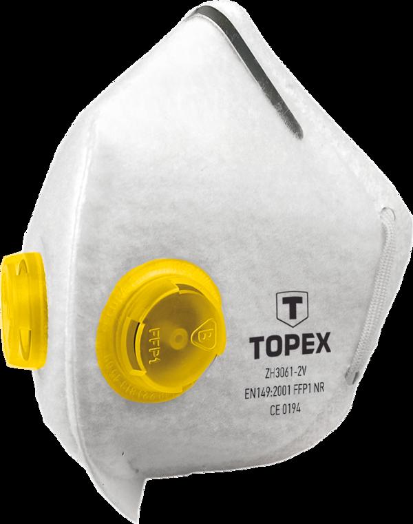 Ημιμάσκα κατά της σκόνης με 2 βαλβίδες FFP1 TOPEX (82S138)