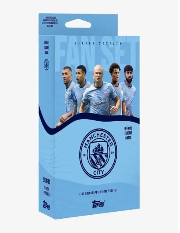 TOPPS MANCHESTER CITY FAN SET 24/25