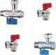 Top-Therm Σετ Γωνιακές Βαλβίδες Λέβητα Αερίου με Φίλτρα 3/4" - 4 Τεμάχια (Z-KIT-08)