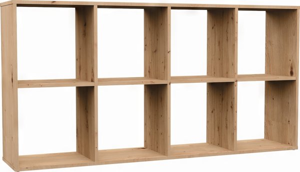 Topeshop ΡΑΦΙΕΡΑ ΚΥΒΙΚΗ ΝΤΟΥΛΑΠΙ MALAX 2X4 ΔΡΥΣ ARTISAN