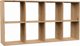 Topeshop ΡΑΦΙΕΡΑ ΚΥΒΙΚΗ ΝΤΟΥΛΑΠΙ MALAX 2X4 ΔΡΥΣ ARTISAN