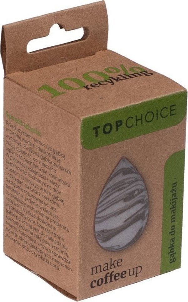 Top Choice Top Choice Σφουγγάρι -Blender για μακιγιάζ Make Coffee Up (37979) 1τμχ
