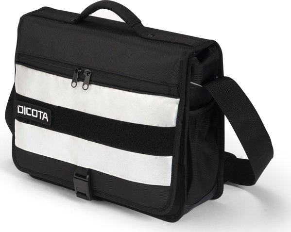 Τσάντα Dicota Τσάντα Messenger Reflectiv Μαύρη