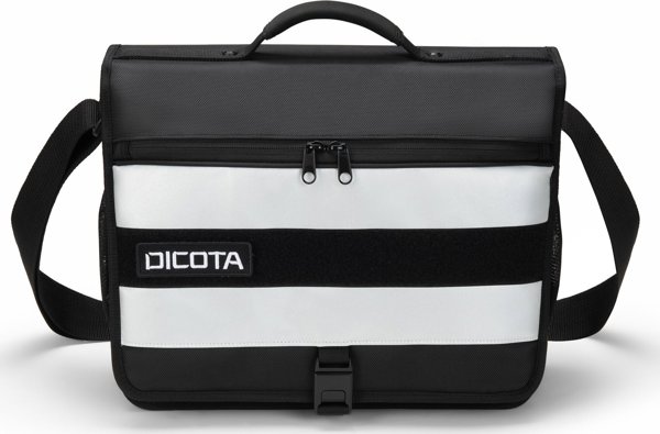 Τσάντα Dicota Τσάντα Messenger Reflectiv Μαύρη