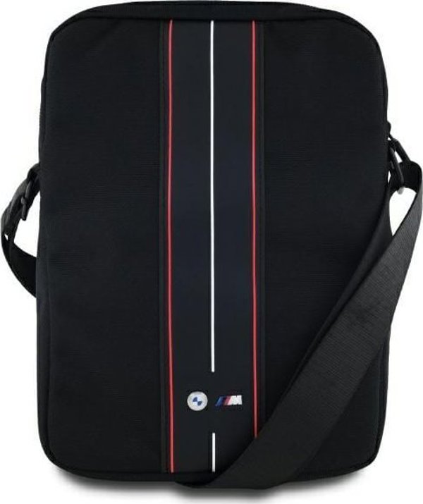 BMW Τσάντα Tablet 8" Nylon Με Red Stripe - Μαύρο/Black (BMTB8COMPVSKR)