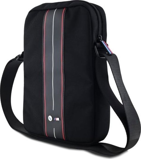 BMW Τσάντα Tablet 8" Nylon Με Red Stripe - Μαύρο/Black (BMTB8COMPVSKR)