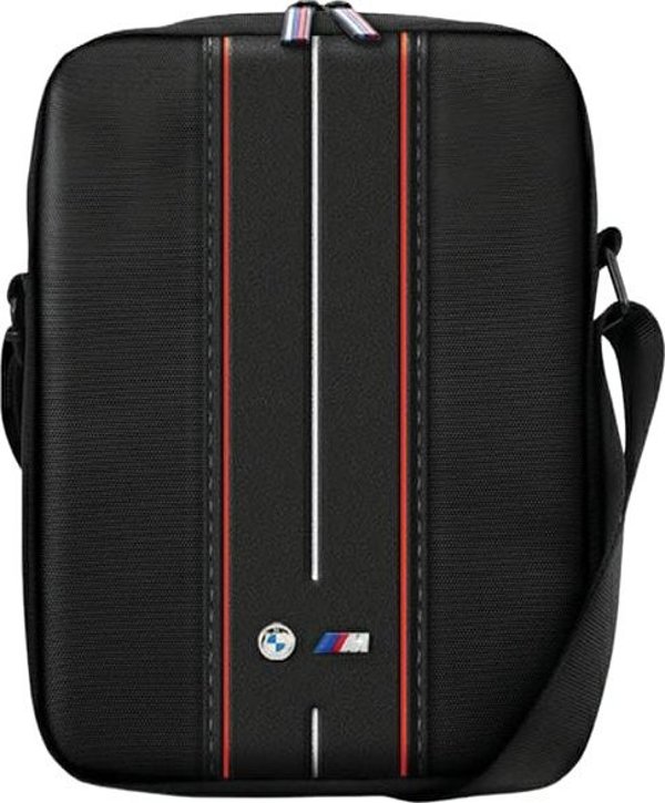 BMW Τσάντα Tablet 8" Nylon Με Red Stripe - Μαύρο/Black (BMTB8COMPVSKR)