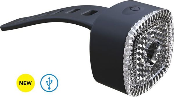 TORCH Speedlight 55006 Επαναφορτιζόμενο Φως Ποδηλάτου LED USB, Μαύρο