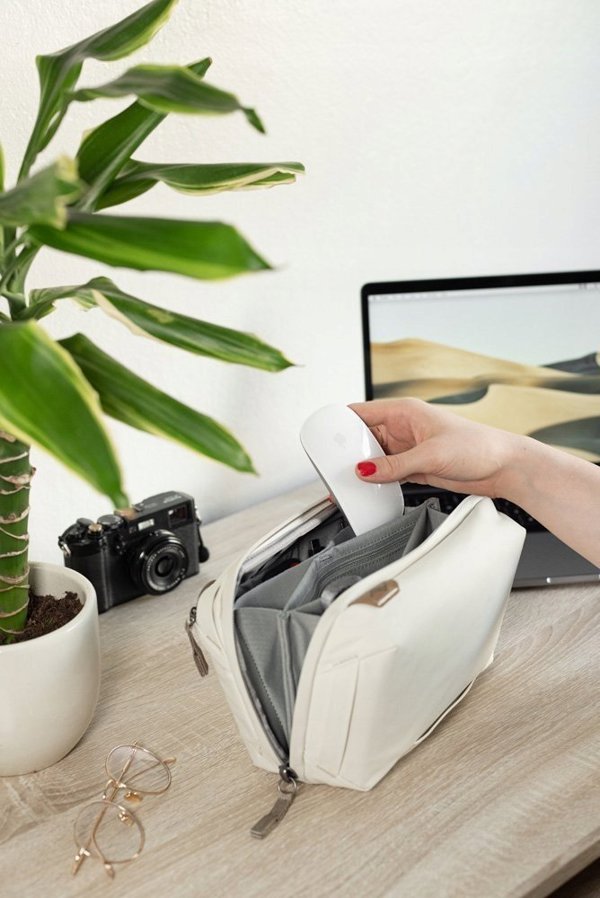 Τσάντα Peak Design Εισαγωγή Travel Line Peak Design Tech Pouch Bone v2 - Ελεφαντόδοντο