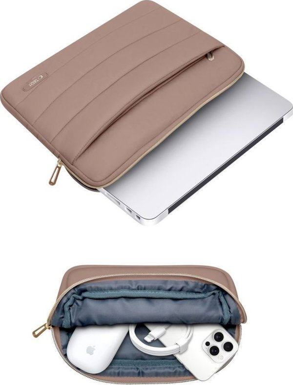 Torba Tech-Protect TECH-PROTECT PUFFY LAPTOP 15-16 WALNUT