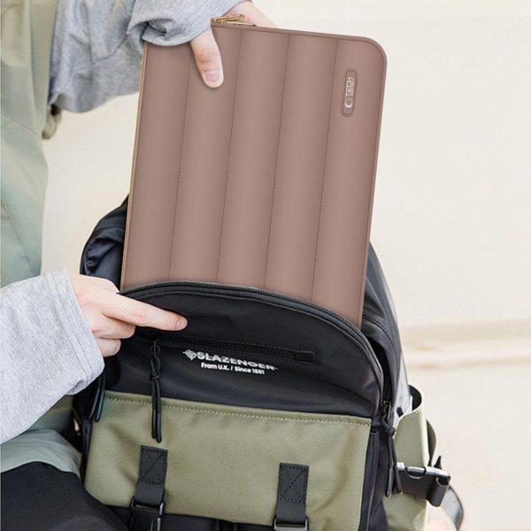 Torba Tech-Protect TECH-PROTECT PUFFY LAPTOP 15-16 WALNUT