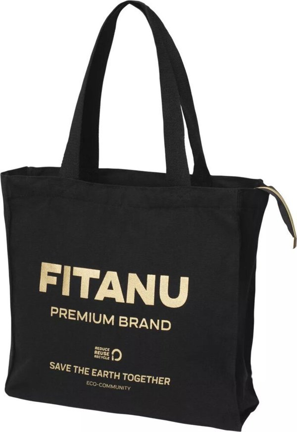 Βαμβακερή τσάντα αγορών Fitanu Eco Bag διαστάσεις 36 x 36 cm